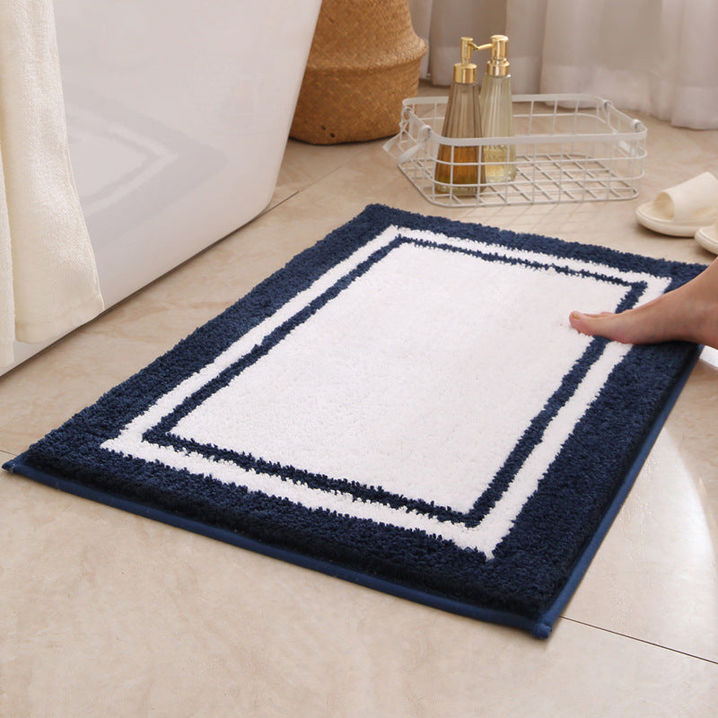 Premium Plush Bathroom Floor Mat with Non-Slip Backing