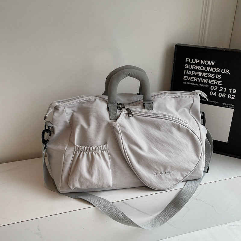 Active Lifestyle Travel Duffel Bag - Water-Resistant with Padded Handles