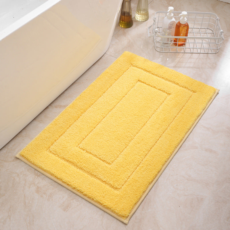 Premium Microfiber Bath Mat with Non-Slip Base