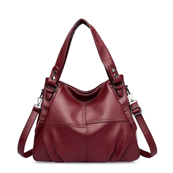 Rowan – Large Vegan Cowhide Hobo Shoulder Bag