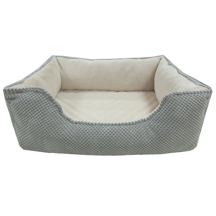 Cozy Nest Pet Bed - Plush Comfort for Dogs and Cats
