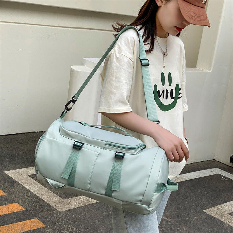 Modern Roll-Top Urban Commuter Backpack with Water-Resistant Design