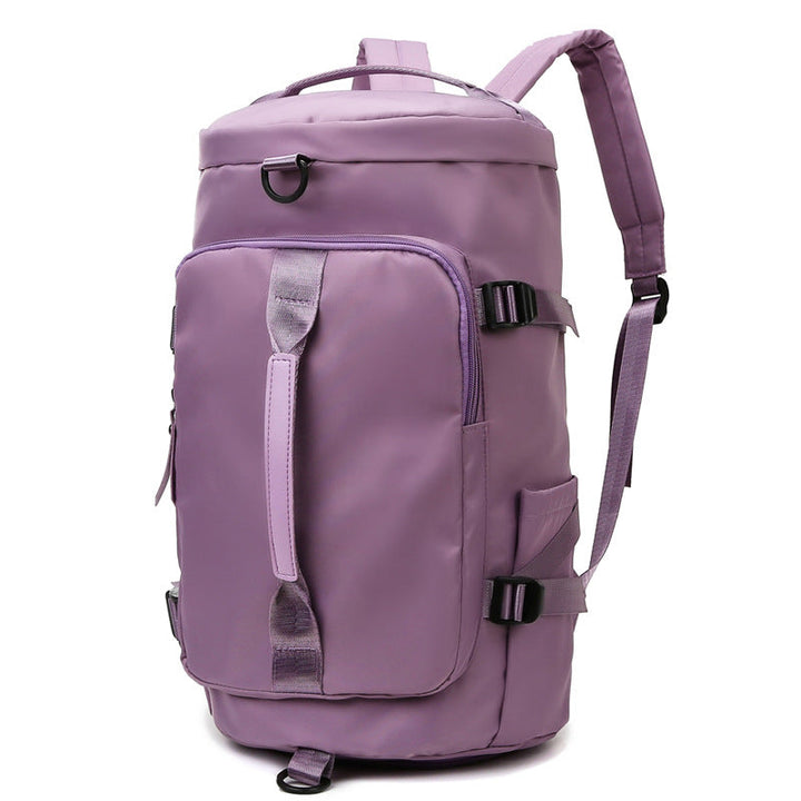 Modern Roll-Top Urban Commuter Backpack with Water-Resistant Design