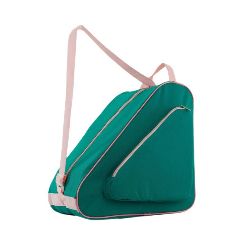 Geometric Triangle Crossbody Bag - Modern Design with Adjustable Straps