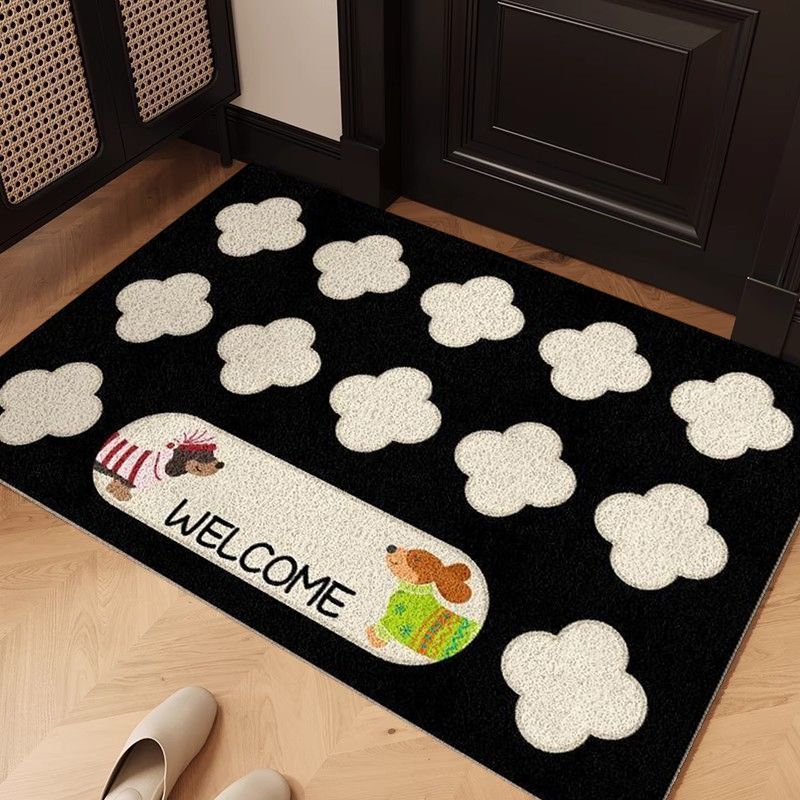 Canine Companion Entrance Mat - Dog-Themed Doorway Rug