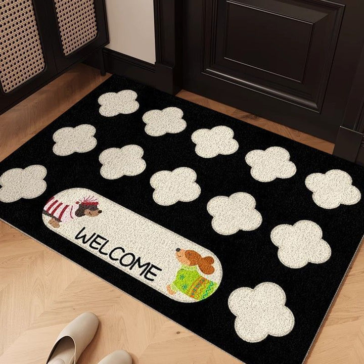 Canine Companion Entrance Mat - Dog-Themed Doorway Rug