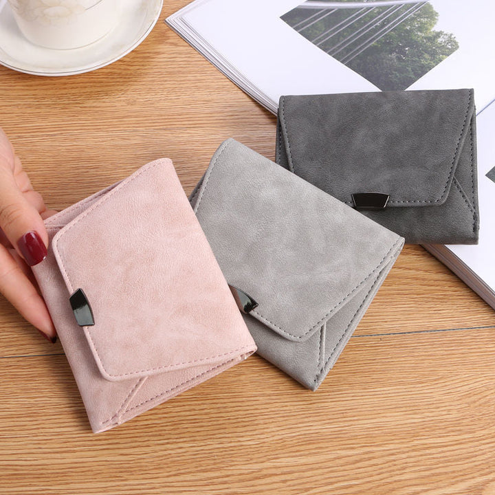Premium Faux Leather Card Organizer - Slim Wallet for Cards and IDs