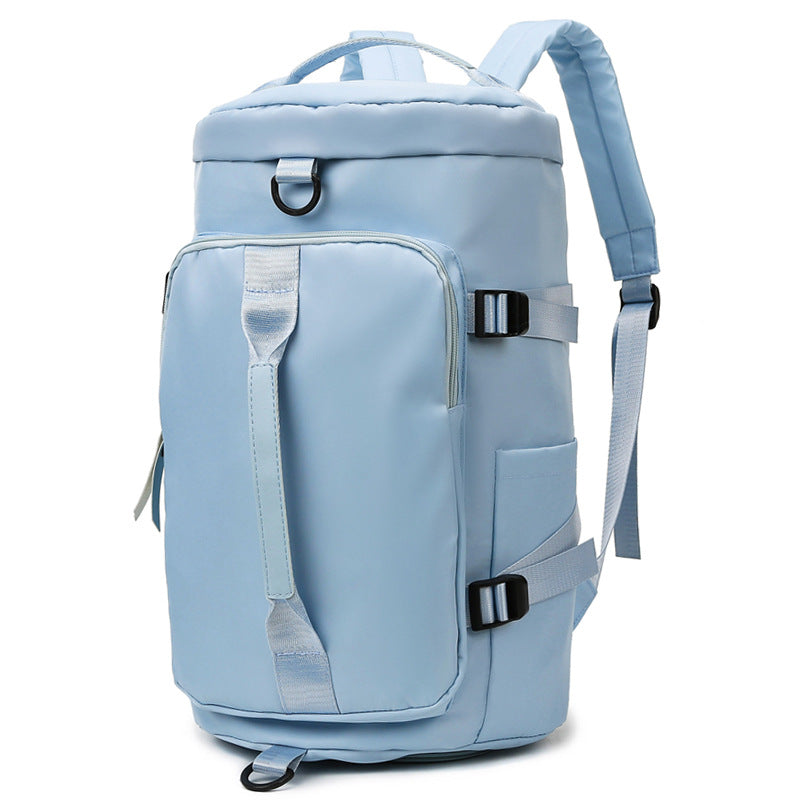 Modern Roll-Top Urban Commuter Backpack with Water-Resistant Design