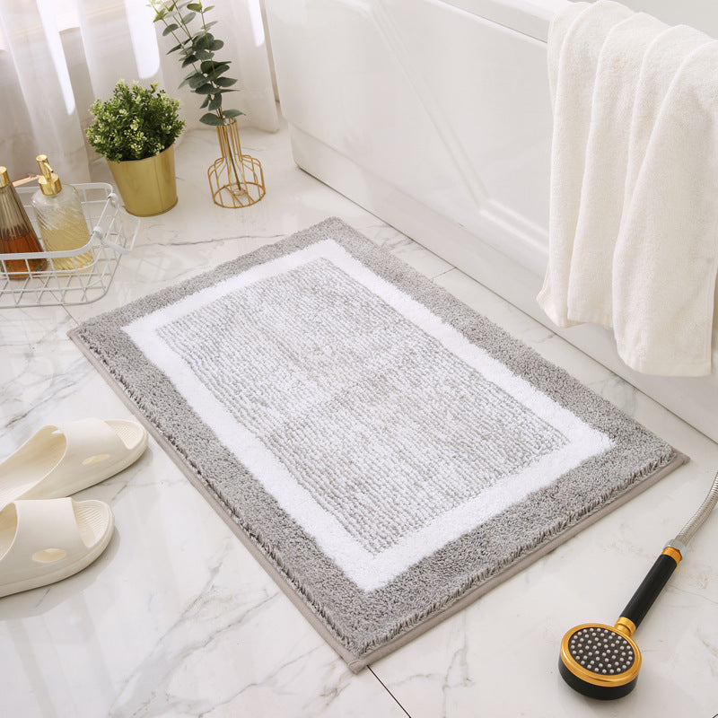 Premium Plush Bathroom Floor Mat with Non-Slip Grip