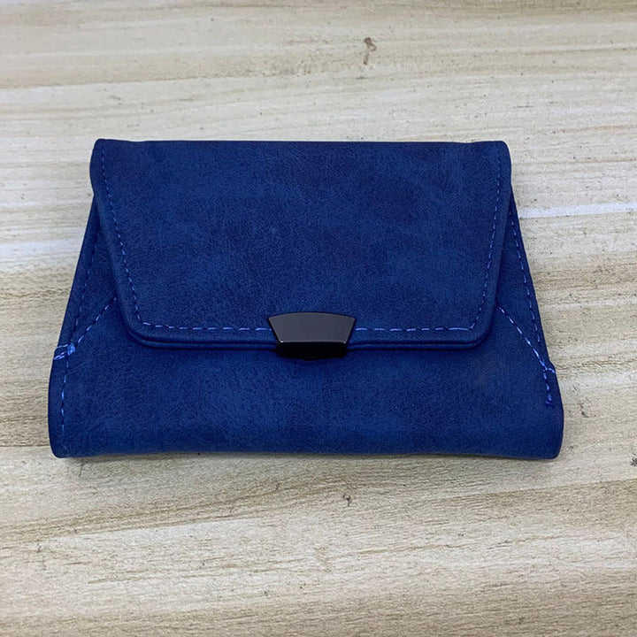Premium Faux Leather Card Organizer - Slim Wallet for Cards and IDs