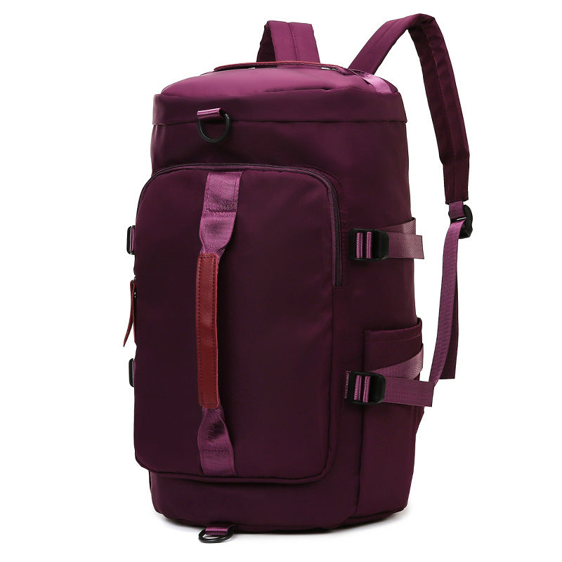 Modern Roll-Top Urban Commuter Backpack with Water-Resistant Design