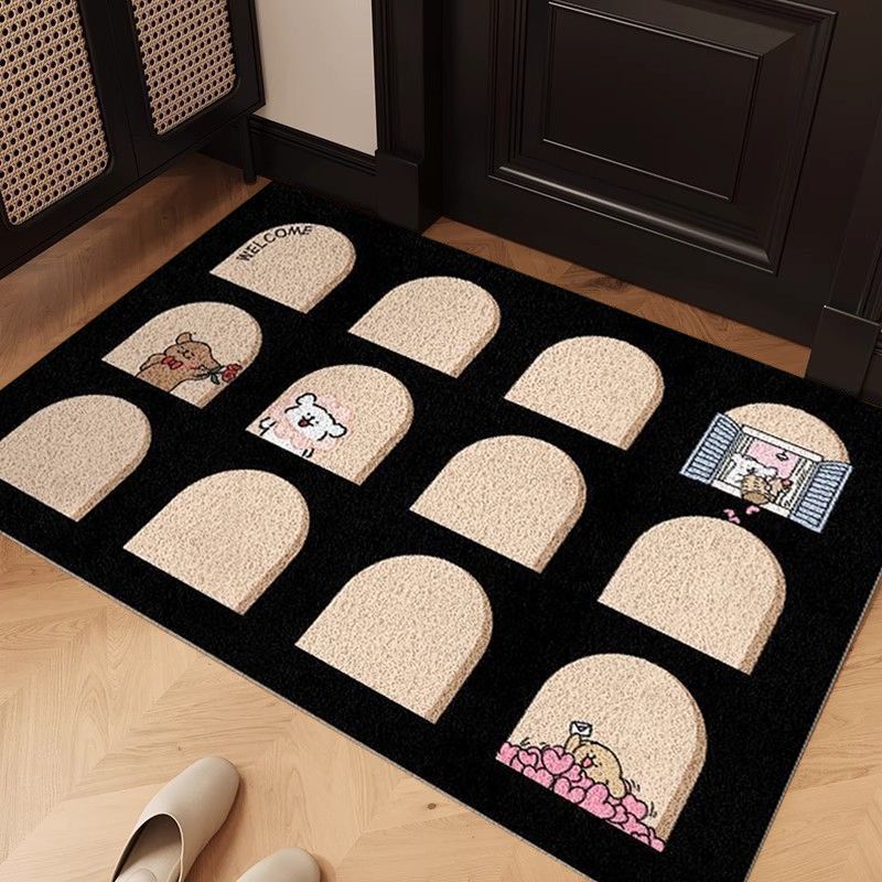 Canine Companion Entrance Mat - Dog-Themed Doorway Rug
