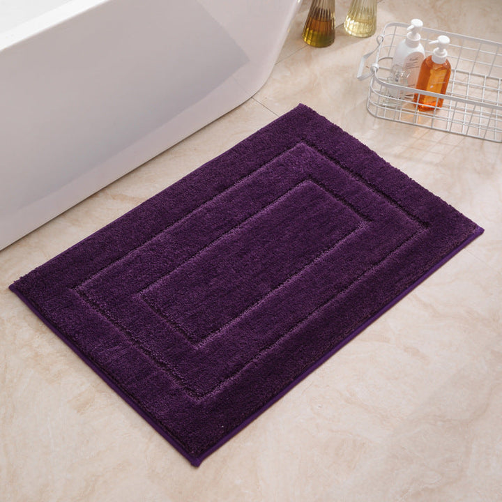 Premium Microfiber Bath Mat with Non-Slip Base
