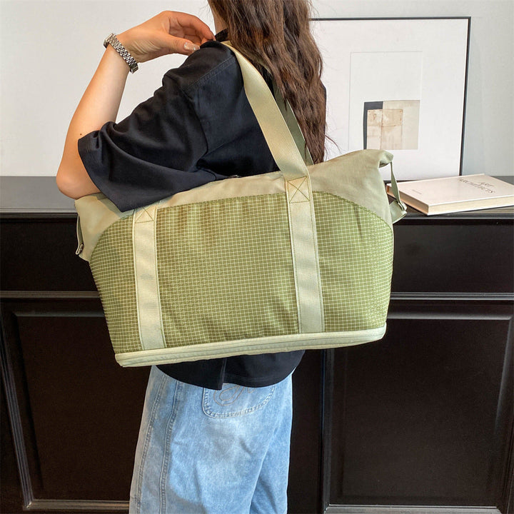 Weekender Convertible Carry Tote - Water-Resistant Travel Bag