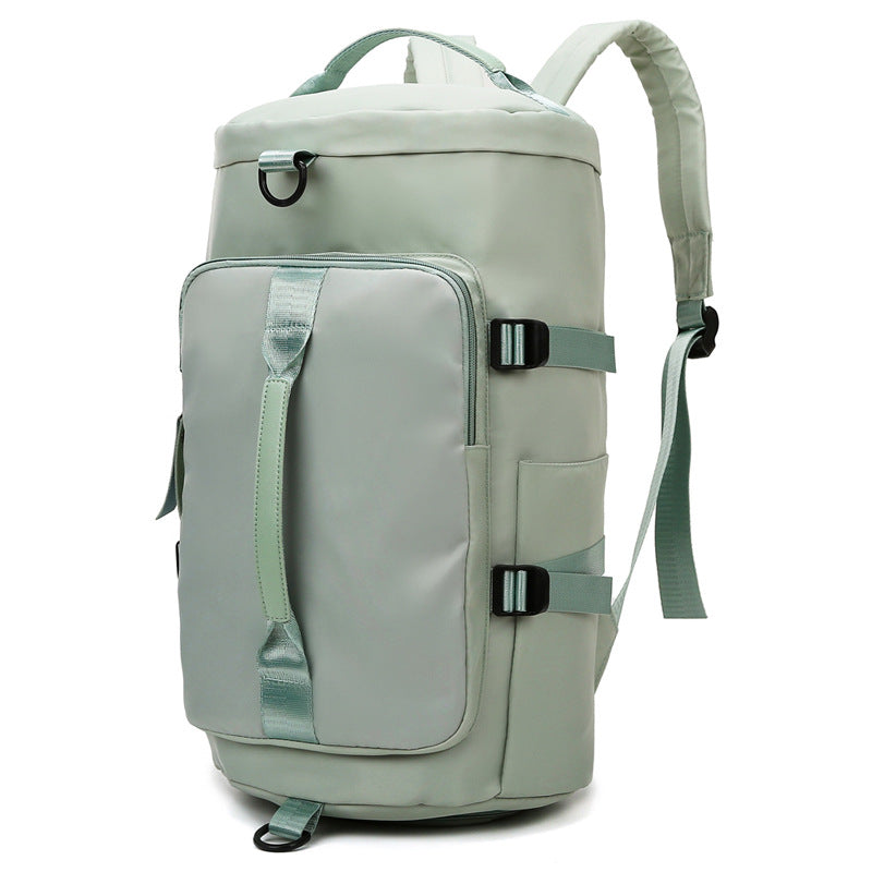 Modern Roll-Top Urban Commuter Backpack with Water-Resistant Design