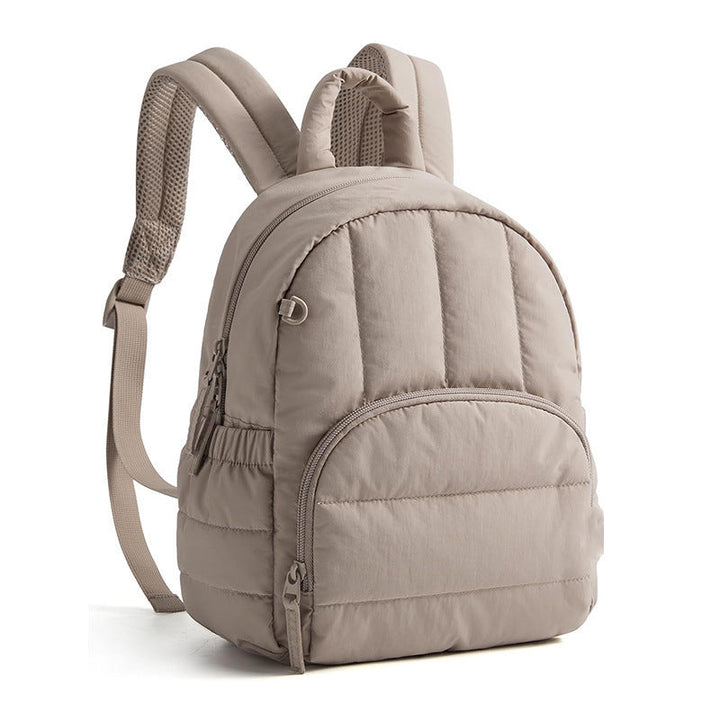 Urban Quilted Daypack - Compact Backpack for School & Work