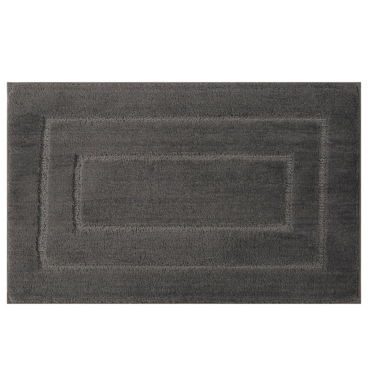 Premium Microfiber Bath Mat with Non-Slip Base