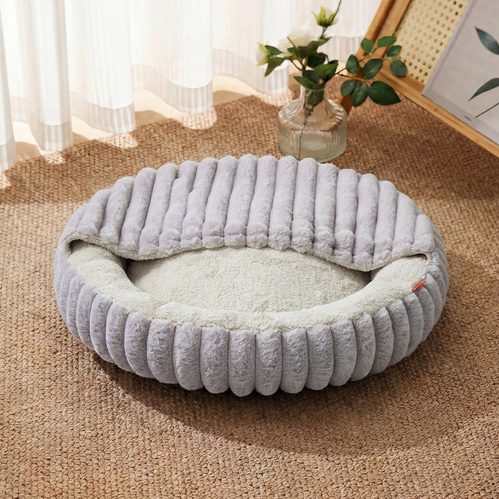 Premium Plush Pet Lounger - Soft Comfort Dog Bed