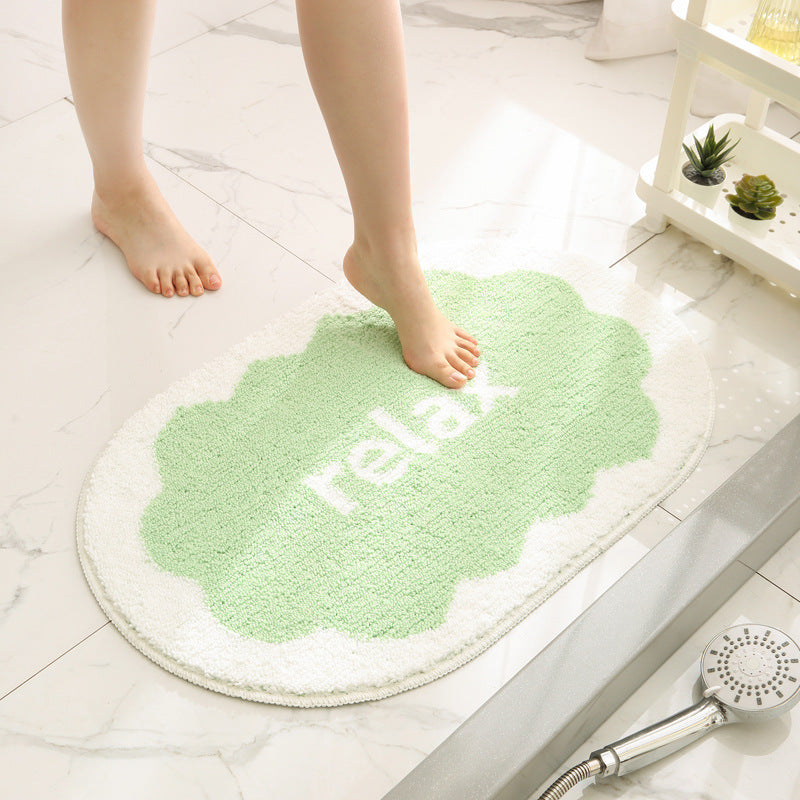 Cloud Relax Plush Bath Mat - Soft Non-Slip Bathroom Rug