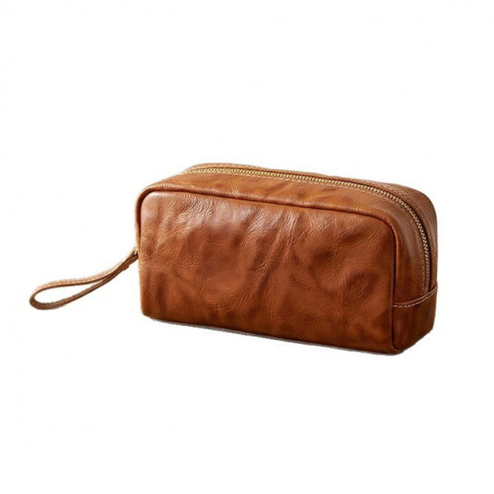 Premium Leather Writing Organizer - Stylish Pencil Case