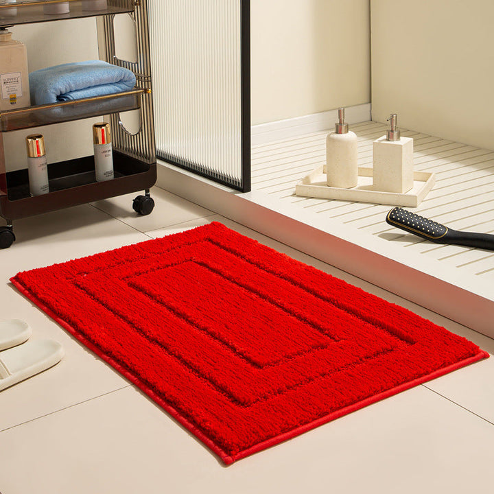 Premium Microfiber Bath Mat with Non-Slip Base