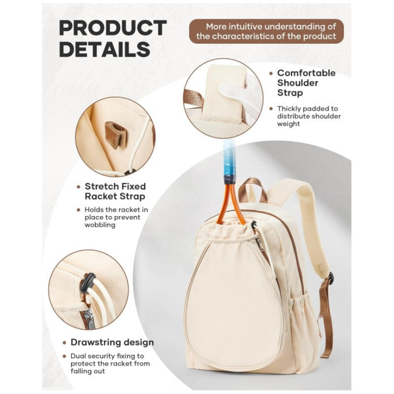 Court Pro Tennis Equipment Backpack - Durable Racket Storage