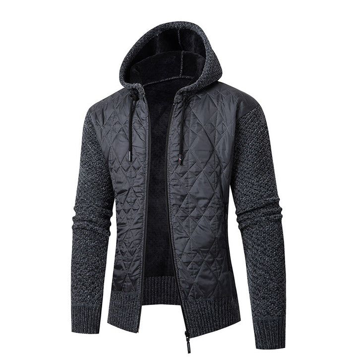 Konstantin | Mens Hooded Jacket with Padding and Teddy Lining — Warm Puffer in 3 Colors M–3XL | Westmere