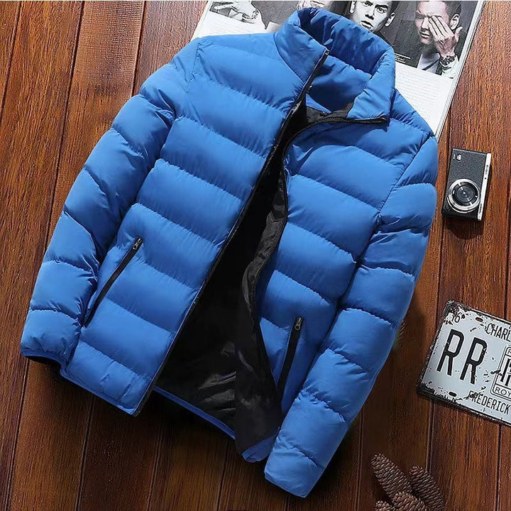 Reinhold | Mens Down Jacket with Contrast Lining — Puffer Jacket in 9 Color Variants M–3XL | Westmere
