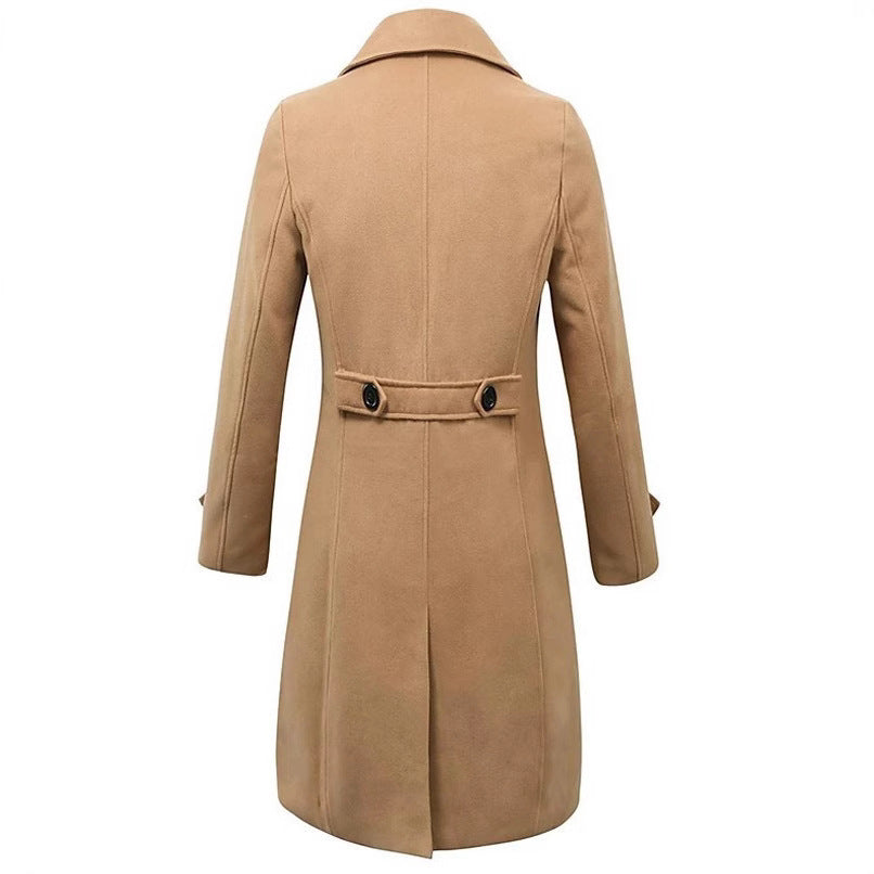 Waldemar | Mens Tailored Double-Breasted Coat — Slim Winter Coat in 4 Colors S–3XL | Westmere