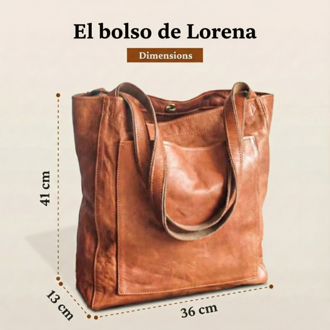 Premium Structured Leather Shoulder Bag with External Pocket