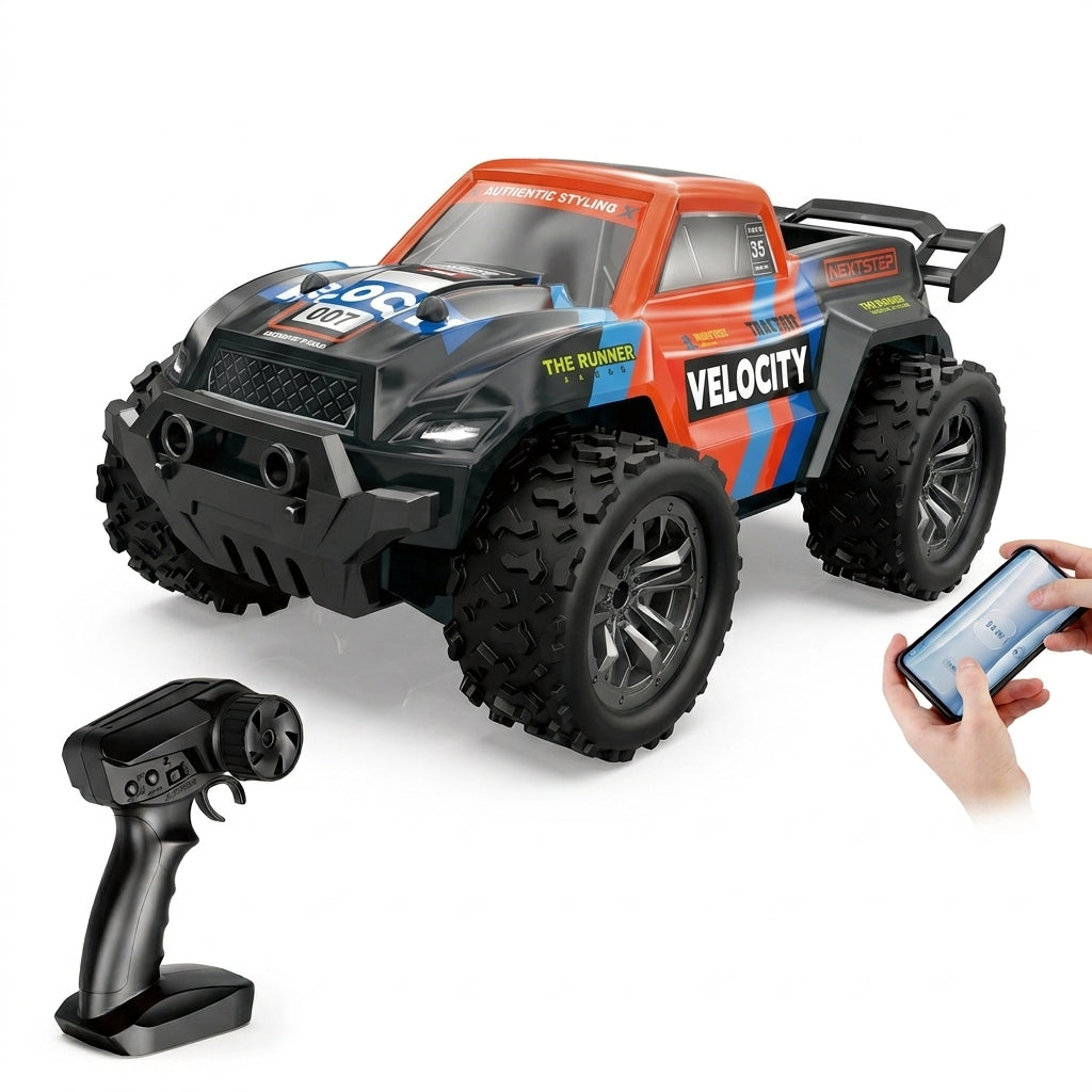 All-Terrain 4WD Off-Road RC Truck with Waterproof Design