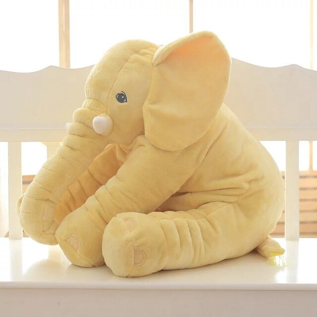 Soft Plush Elephant Cuddle Pillow for Kids - Cozy Nursery Companion