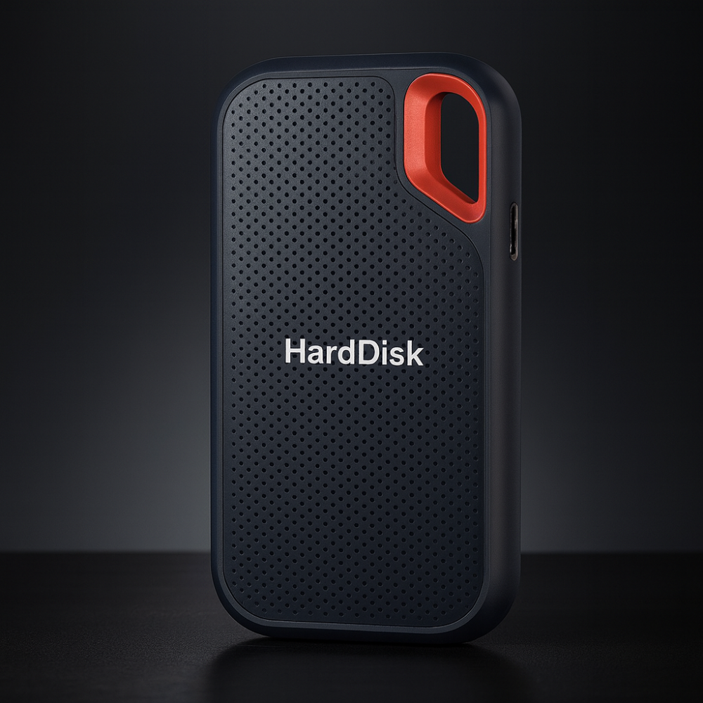 DataVault Portable External SSD Drive with USB 3.2 and Type-C