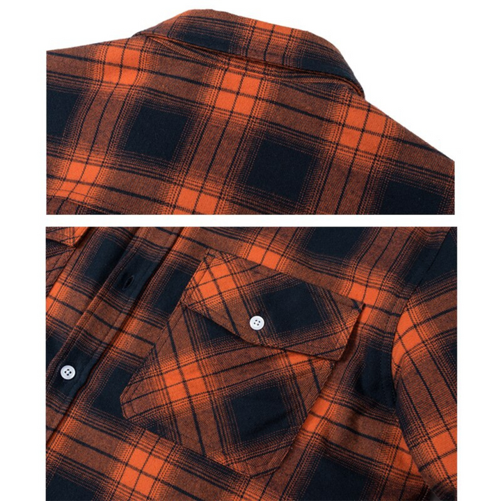 Evans Men's Jacket – Warm Checkered Fleece