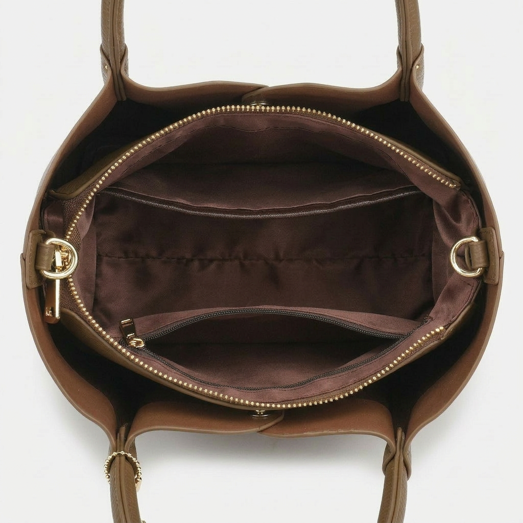 Ravenna – Vegan Leather Shoulder Bag, Work Bag