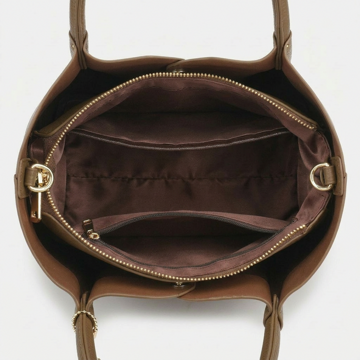 Ravenna – Vegan Leather Shoulder Bag, Work Bag