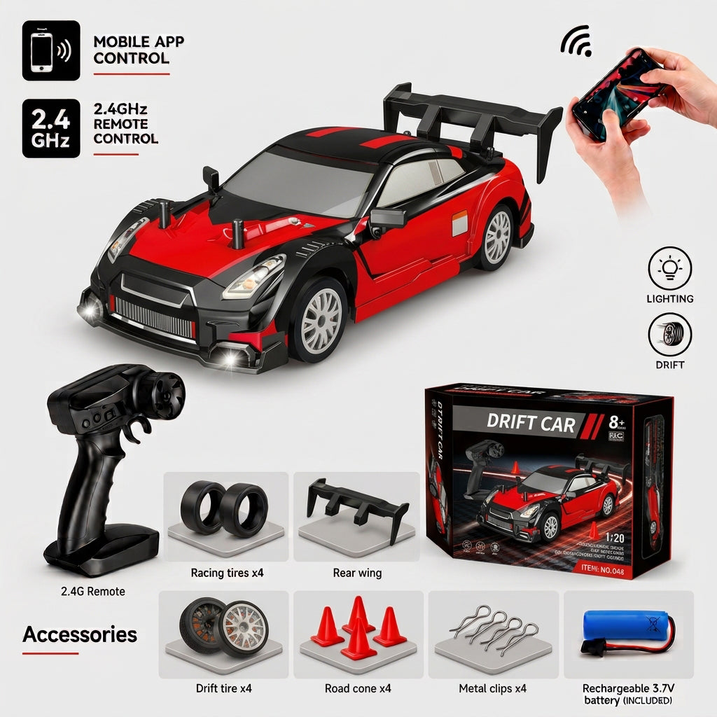 All-Terrain 4WD Off-Road RC Truck with Waterproof Design