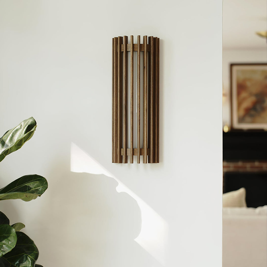 Neyra Walnut Wall Lamp