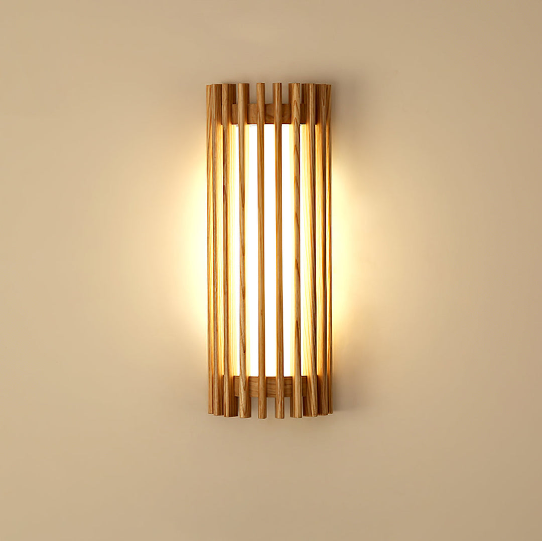 Neyra Walnut Wall Lamp