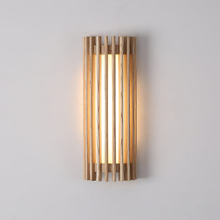 Neyra Walnut Wall Lamp
