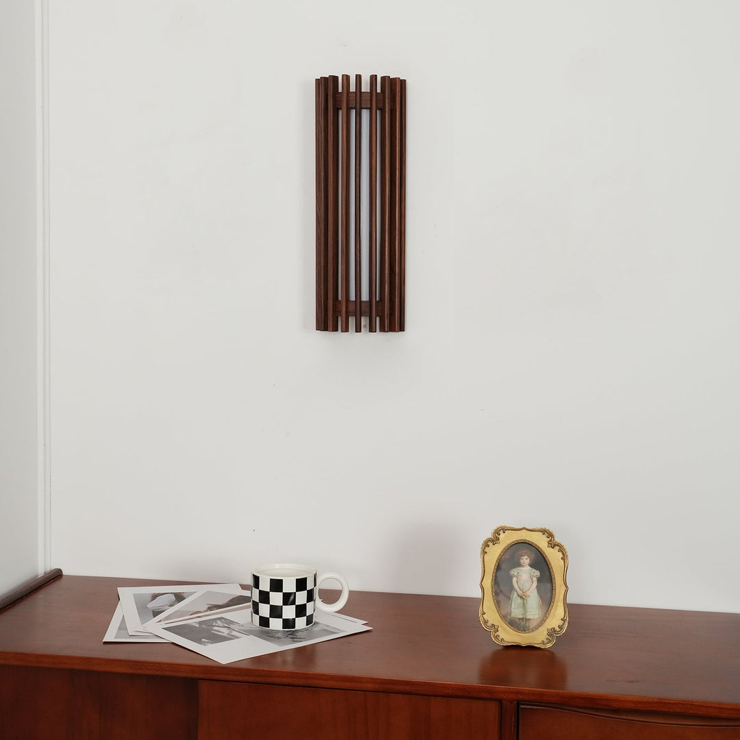 Neyra Walnut Wall Lamp