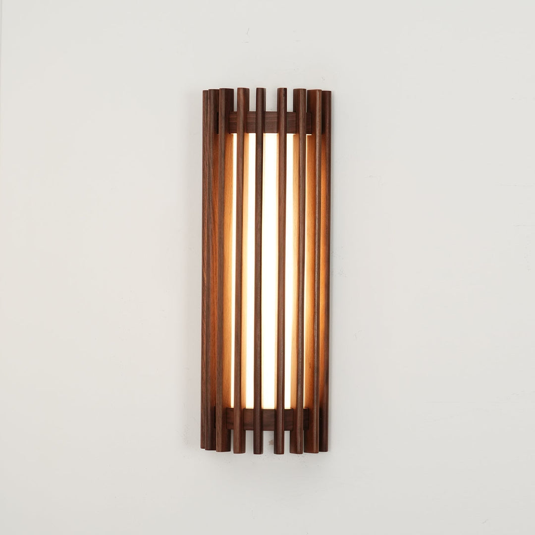 Neyra Walnut Wall Lamp