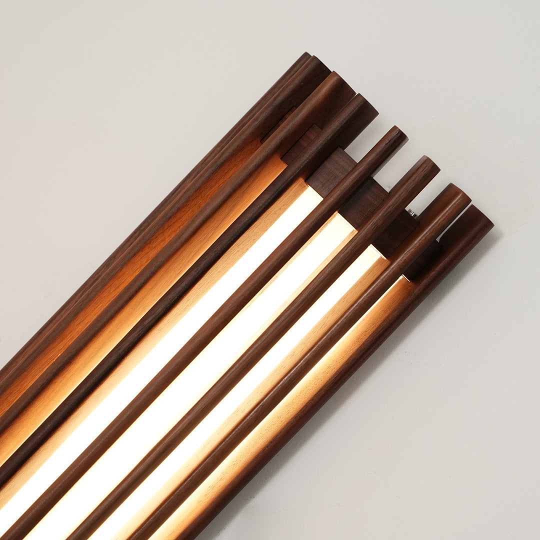 Neyra Walnut Wall Lamp