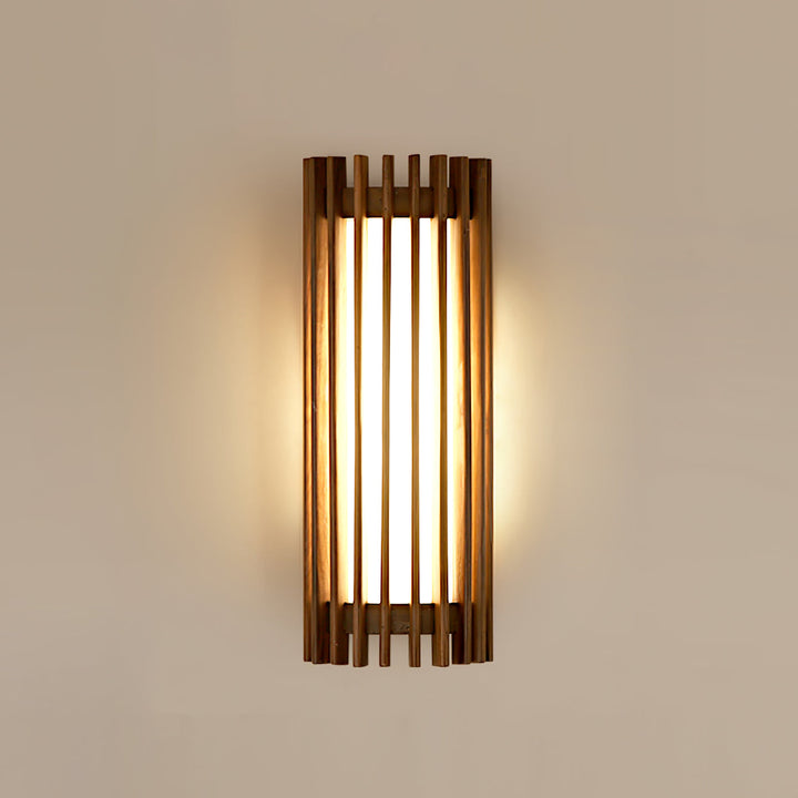 Neyra Walnut Wall Lamp