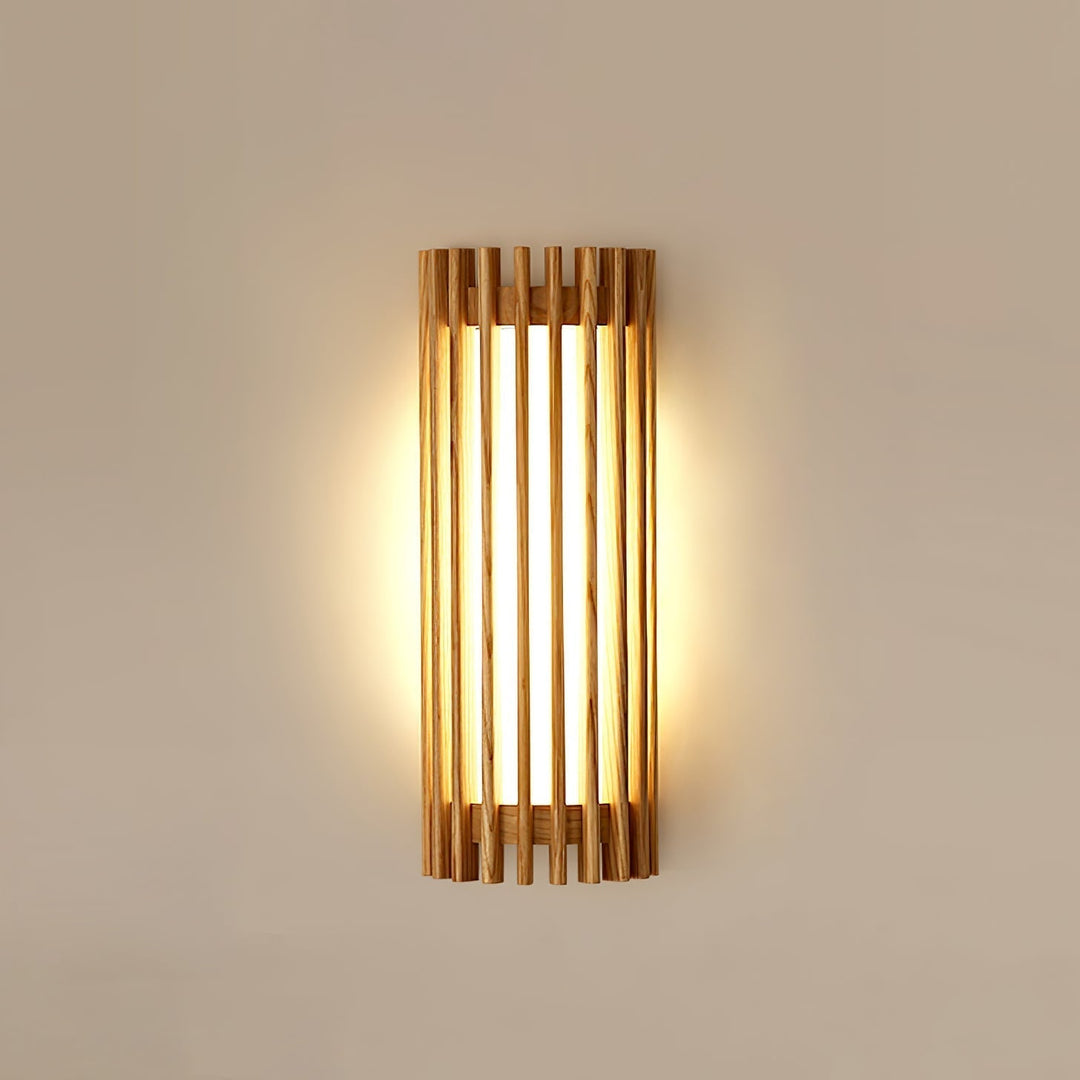 Neyra Walnut Wall Lamp