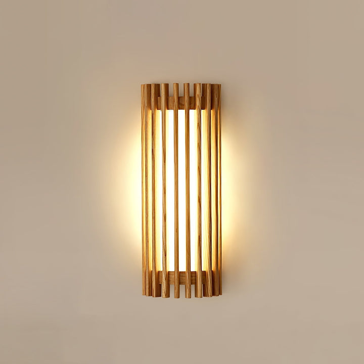 Neyra Walnut Wall Lamp