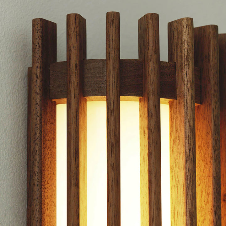 Neyra Walnut Wall Lamp