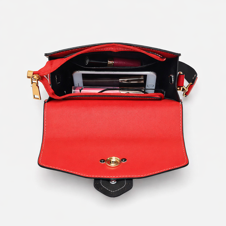 Roar – Lion Head Crossbody Bag, Studded Mini Shoulder Bag