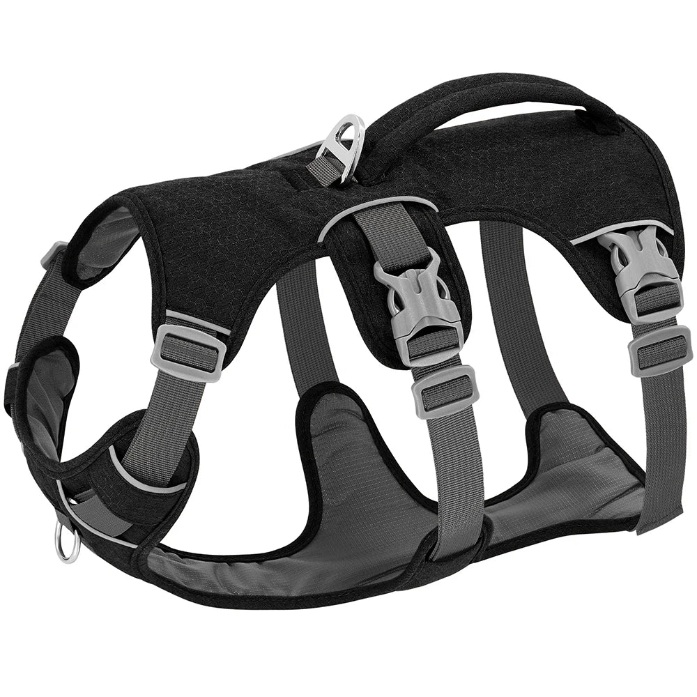 NobleWalk Dog Safety Harness | Adjustable and Ventilated Dog Harness with Reflective Details