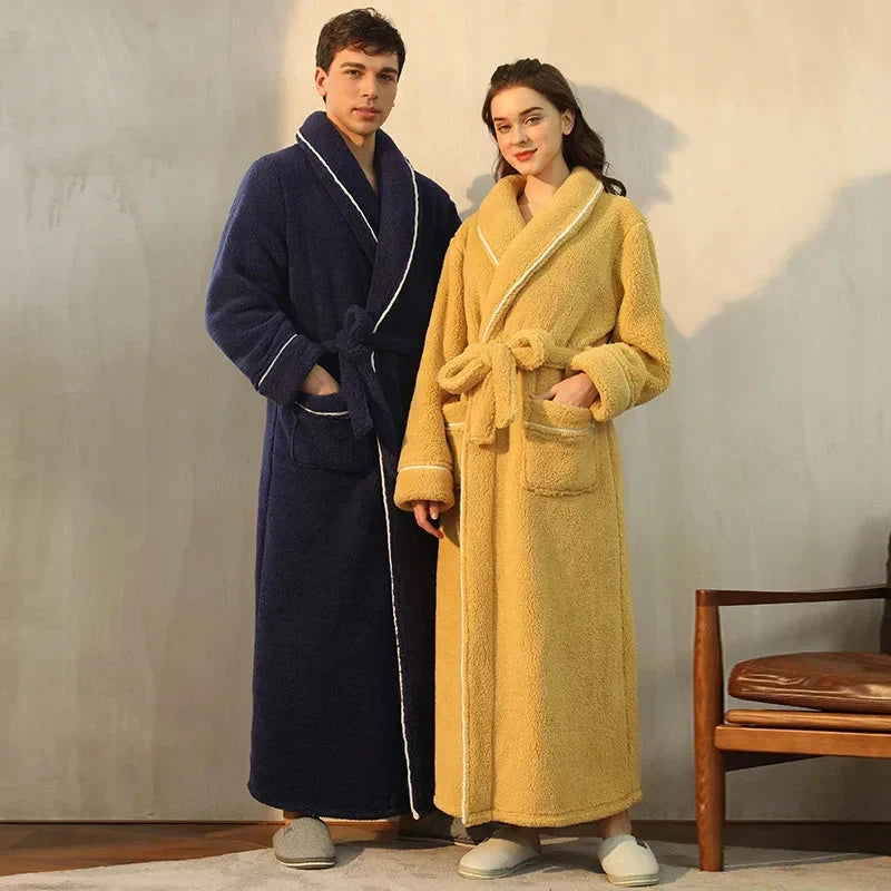 FleeceComfort - Winter Bathrobe in Flannel